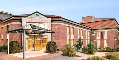 Krankenhaus Kempen Haupteingang Hospital Kempen Eingang